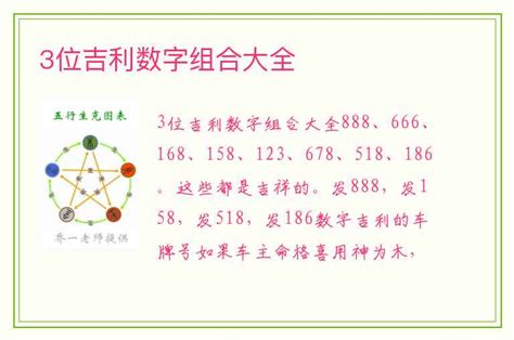 吉利数字组合|四位数吉祥数字组合寓意